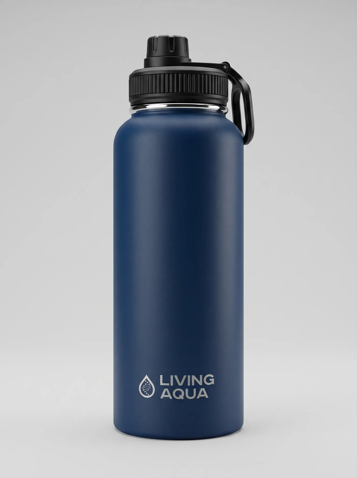 Пляшка Living Aqua — синя