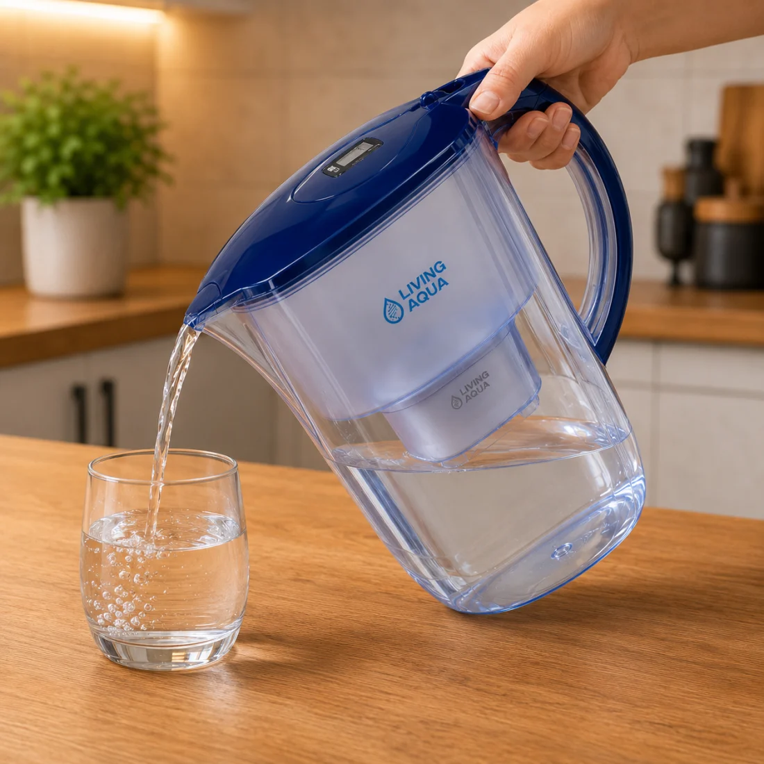 Глечик-іонізатор води Living Aqua — генератор водневої води без електрики
